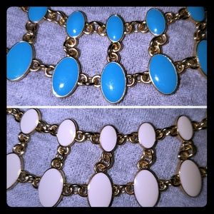 Reversable necklace/earring set